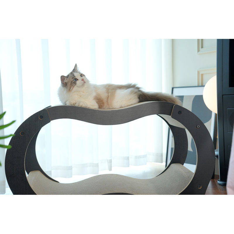 Tucker Murphy Pet™ Fairela - Double Curved Cardboard Cat
